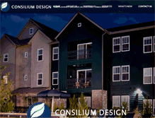 Tablet Screenshot of consiliumdesign.com